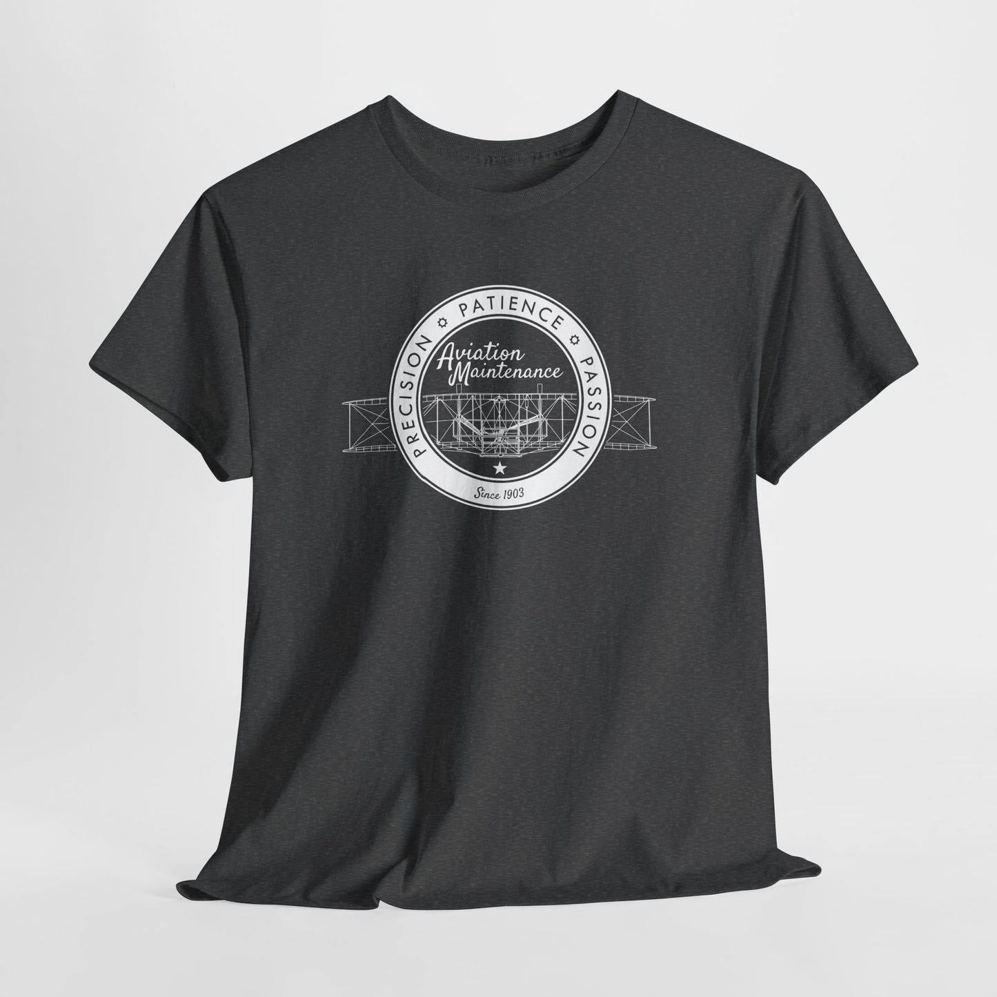 Unisex Graphic Tee - Precision, Patience, Passion (light image)