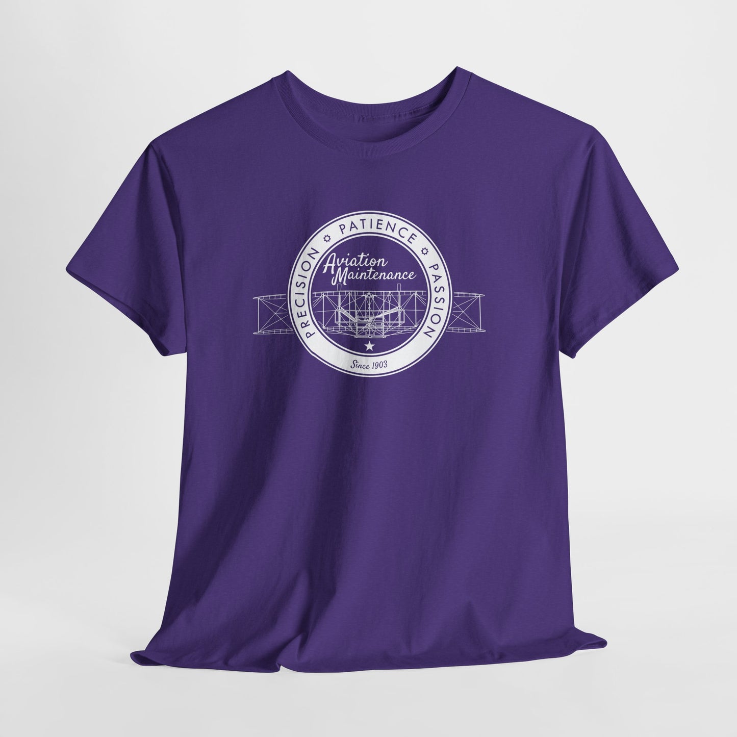 Unisex Graphic Tee - Precision, Patience, Passion (light image)