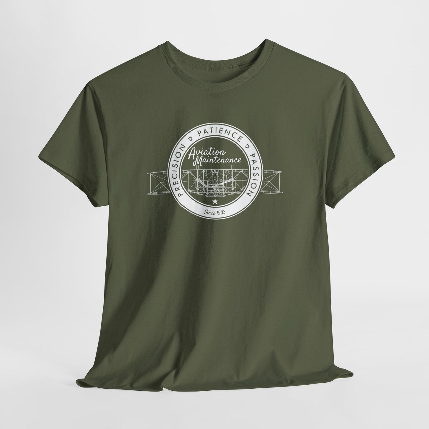 Unisex Graphic Tee - Precision, Patience, Passion (light image)