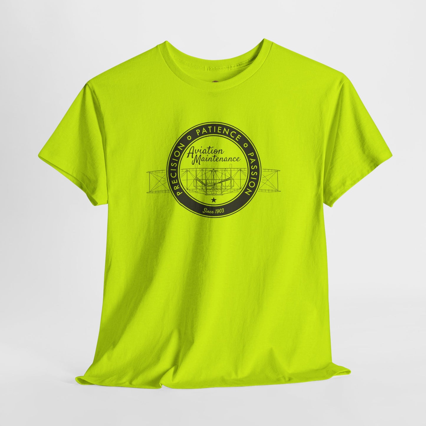 Unisex Graphic Tee - Precision Patience Passion (dark image)