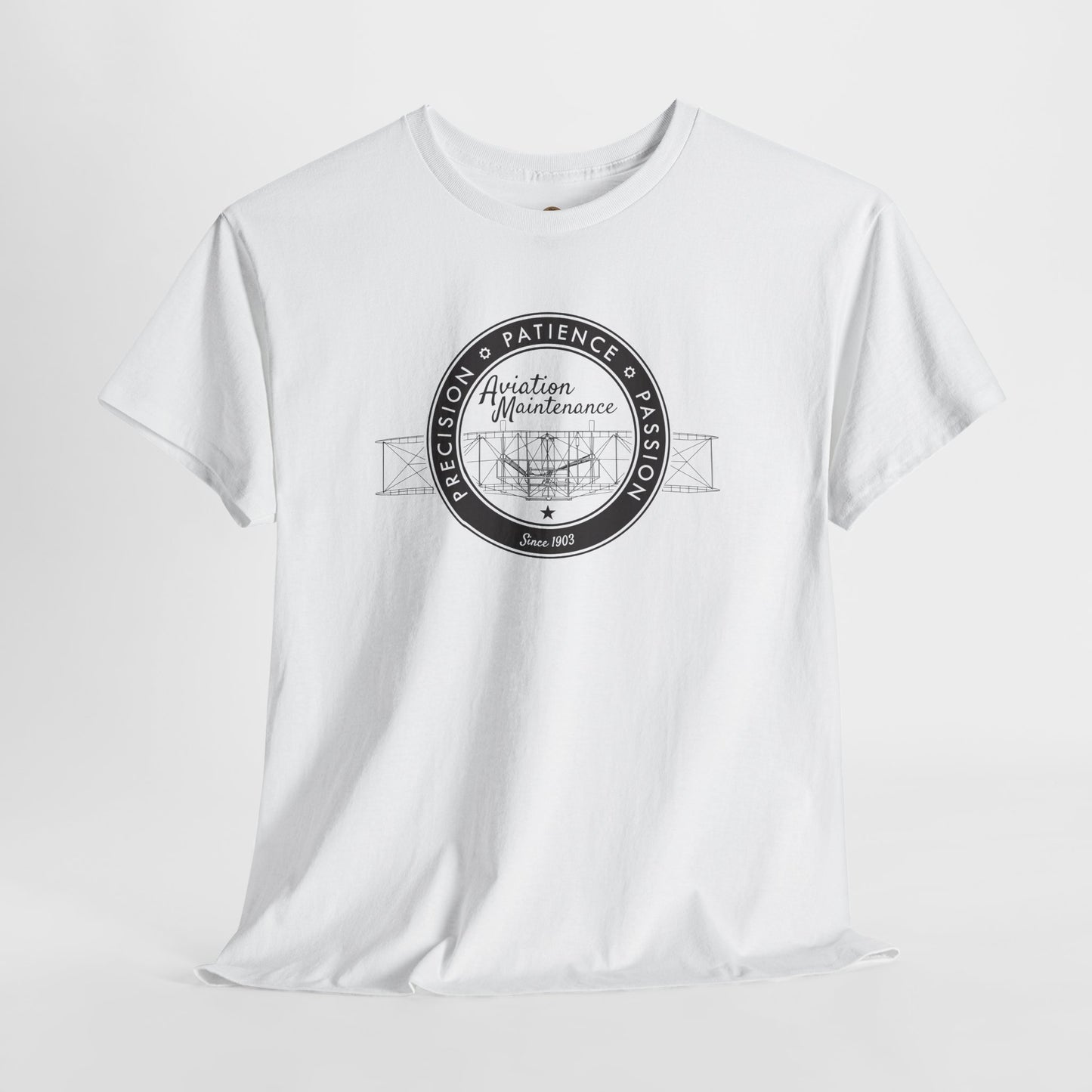 Unisex Graphic Tee - Precision Patience Passion (dark image)