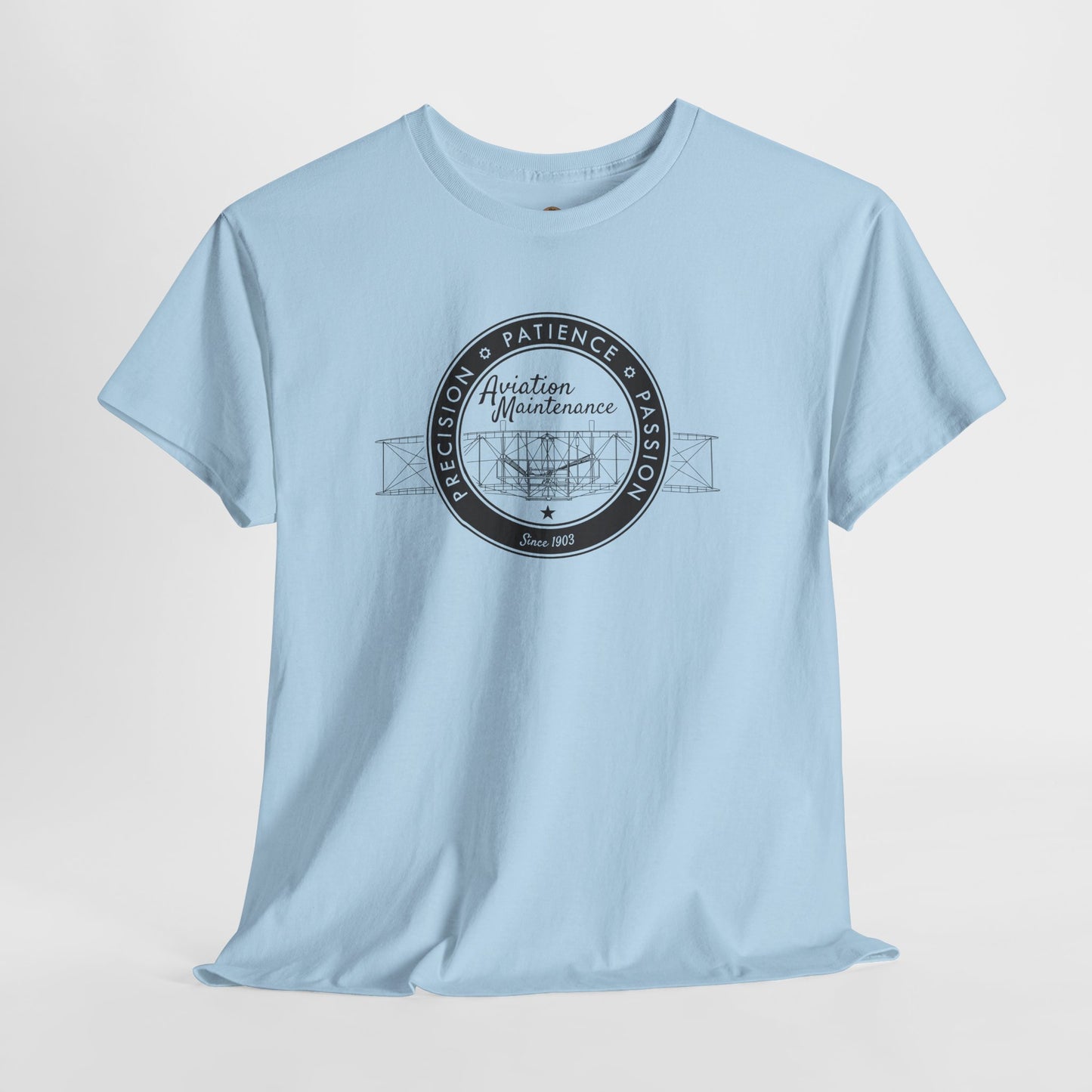 Unisex Graphic Tee - Precision Patience Passion (dark image)