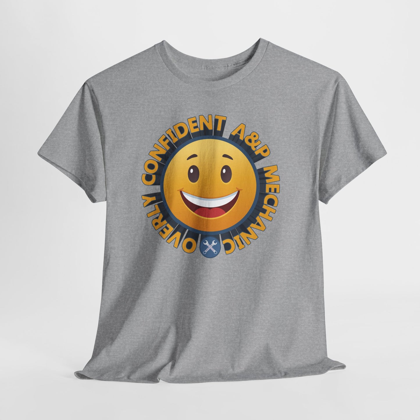 Unisex Graphic Tee - Overly Confident A&P