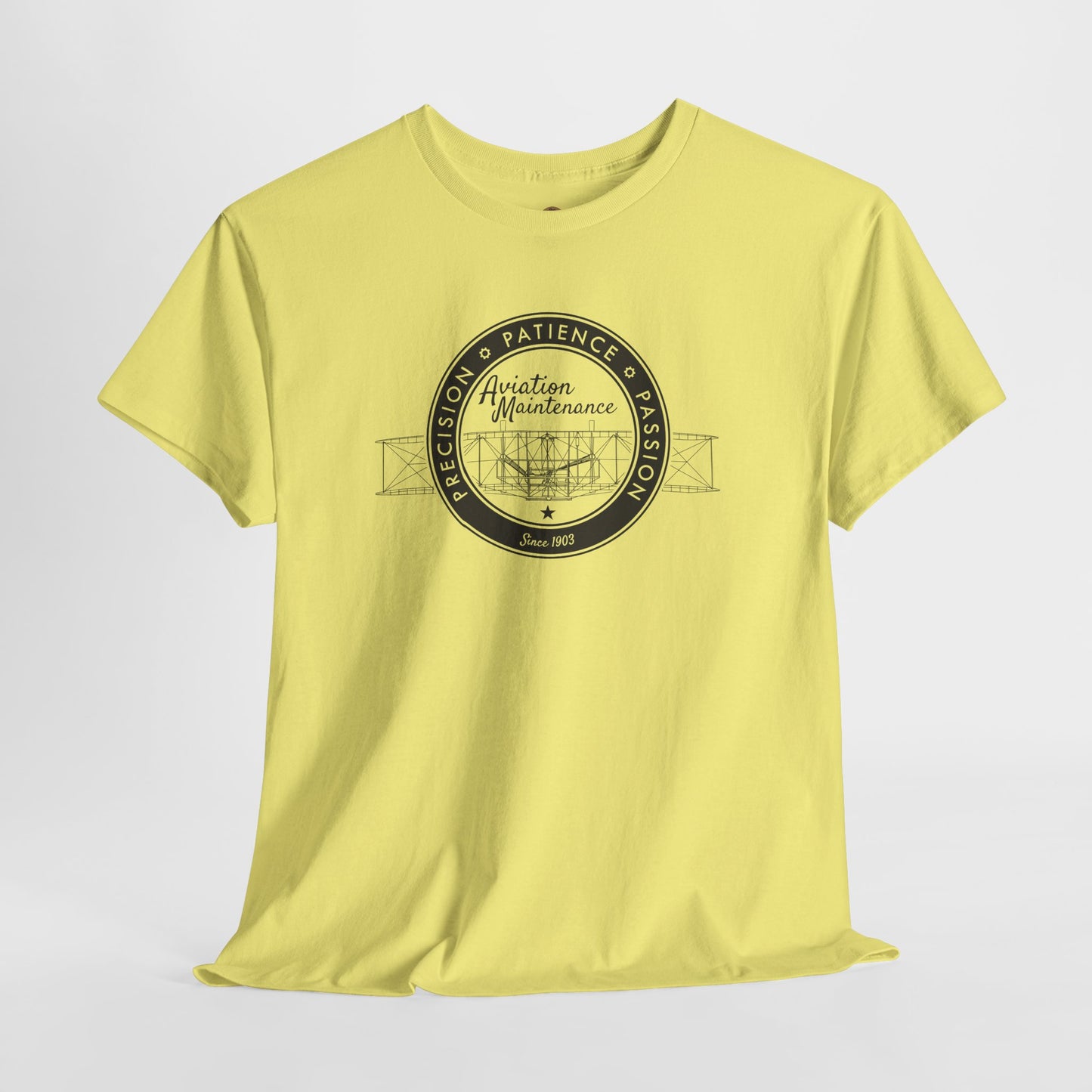 Unisex Graphic Tee - Precision Patience Passion (dark image)