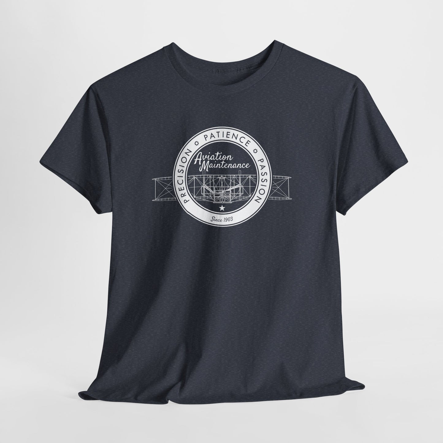 Unisex Graphic Tee - Precision, Patience, Passion (light image)